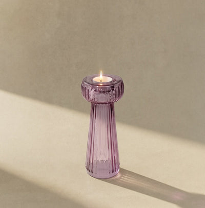 LILAC CANDLE HOLDER