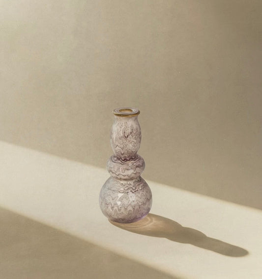 MARBLE CANDLE HOLDER