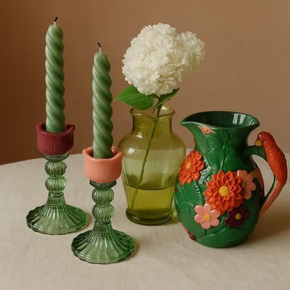 PETAL BLUSH CANDLE HOLDER