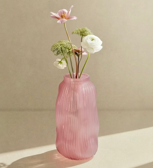 PINK FLOW VASE