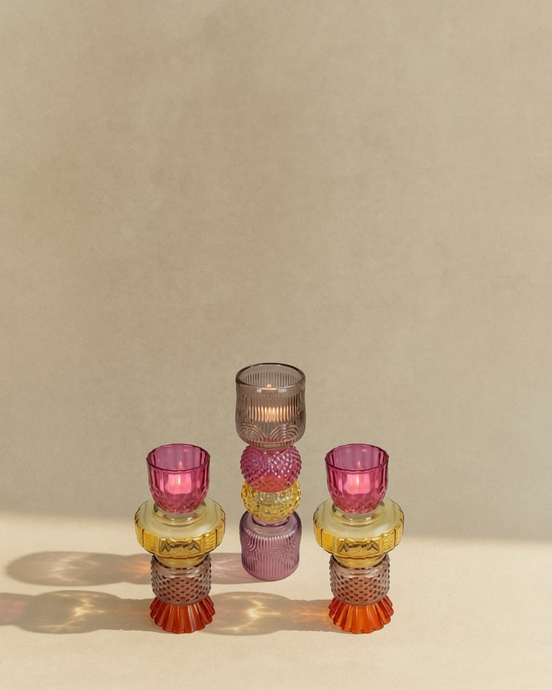 PRISM CANDLE HOLDER
