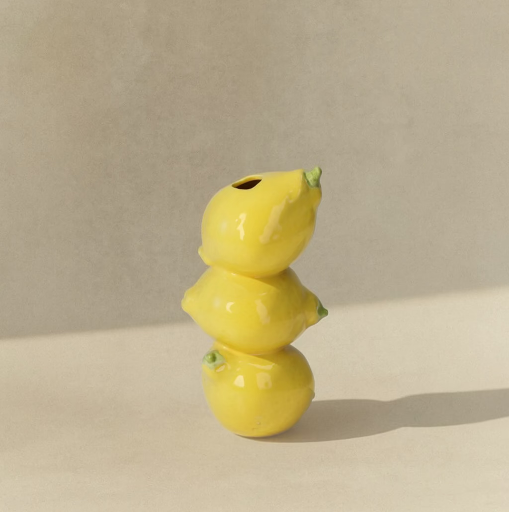 LEMON STACK VASE