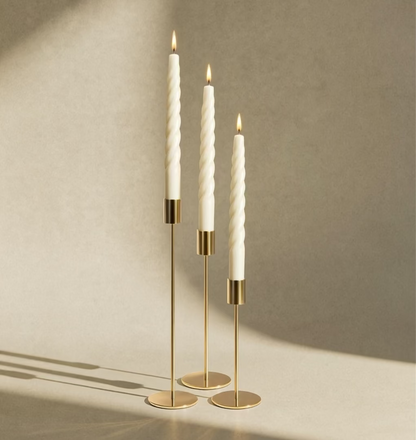 TRIO CANDLE HOLDERS